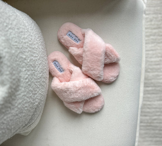 L.A SLIPPERS PINK