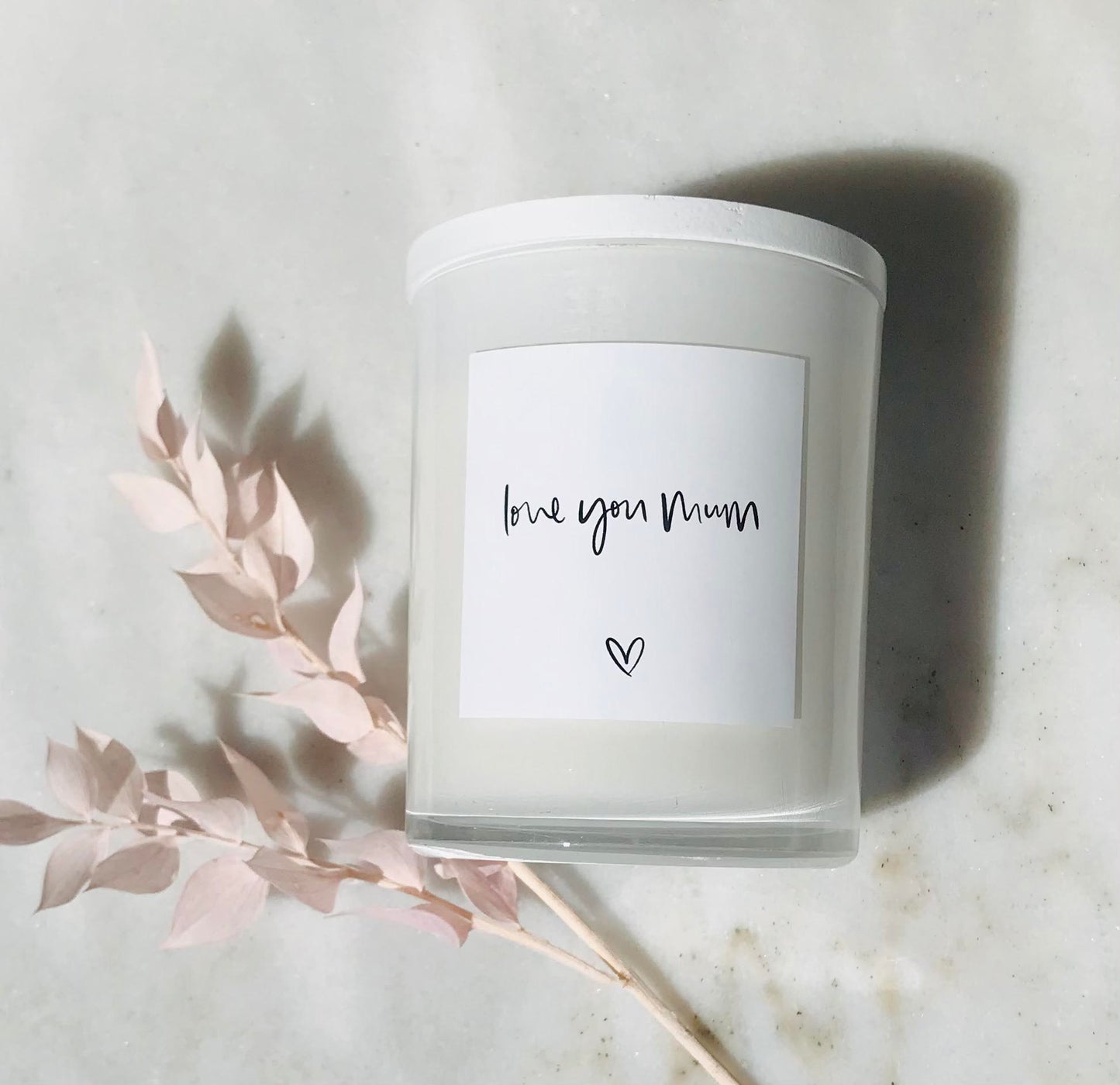 "LOVE YOU MUM" CANDLE
