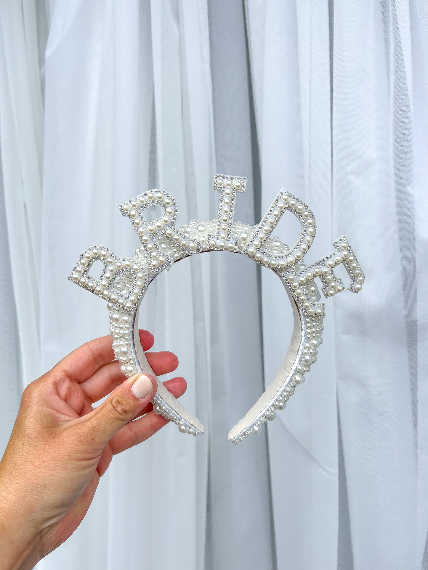 'HALO OF LOVE 'BRIDE HEADBANDS