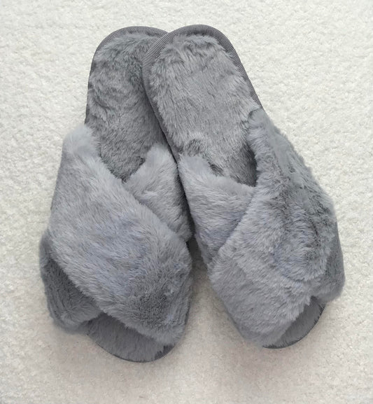 L.A SLIPPERS GREY