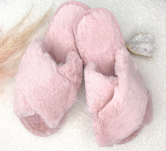 L.A SLIPPERS PINK